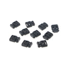10Pcs Non-Slip Shoelace Buckle Clip Stopper Rope Clip Clamp Cord Cable Lock