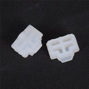 10Pcs Ethernet Hub Port RJ45 Anti Dust Cover Cap Protector Plug White AULJ