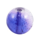 100 Pcs Mixed Crackle Glass Round Beads 8mm Dia. N5Y3