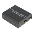 1080P 4K HDMI to AV 3RCA CVBS Composite Video Audio Converter Adapter Scaler