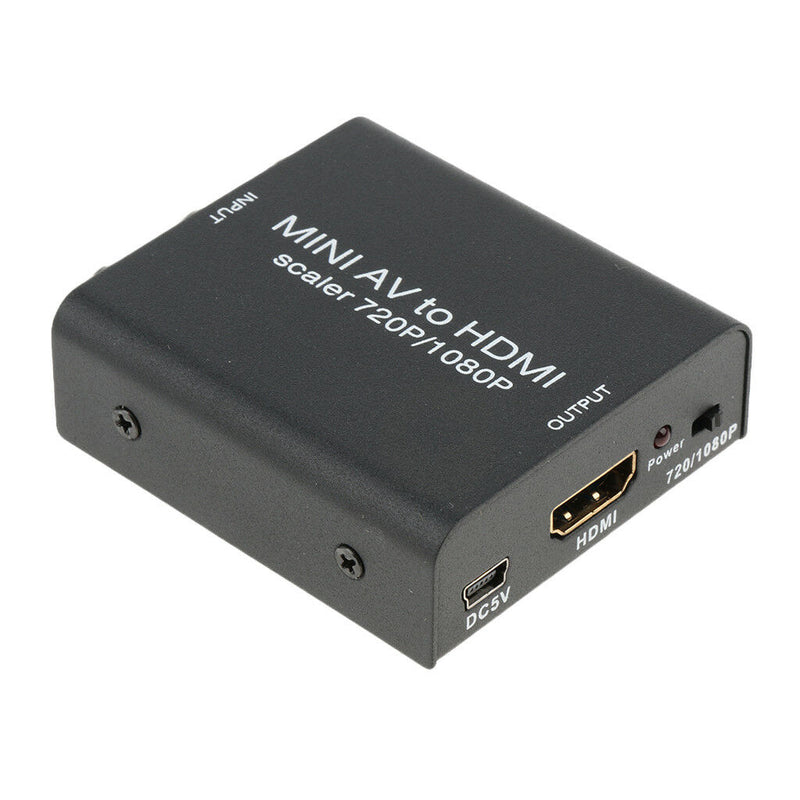 1080P 4K HDMI to AV 3RCA CVBS Composite Video Audio Converter Adapter Scaler