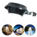 Round Solar Wall Light Waterproof Outdoor Landscape Lamp (Light Control)