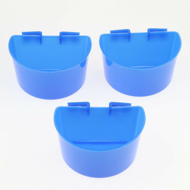 30x  Pigeon Parrot Chick Coop Feeder Cups Drinker Bowls Sand Cups