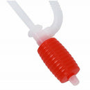 2 x Manual Hand Siphon Syphon Liquid Transfer Pump Fish Tank Pipe Oil Water Sink