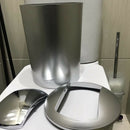 1X(6.5L Bathroom Garbage European Style Trash Wastebin With Lid Kitchen Tra