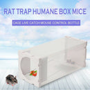 Rat Trap Humane Box Mice Cage Live Catch Mouse Control Bottle N8G2