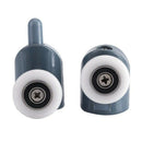 8Pc Shower Door Castors Rolls Shower Door Rollers Sliding Door Roller Guide W3V3