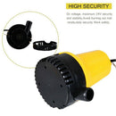 Bilge Pump, 12V Micro- Dc Immersible Submersible Agricultural Irrigation Po