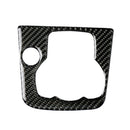 Carbon Fiber Dashboard Gear Box Shift Frame Trim Cover for Mazda 3 Axela 20