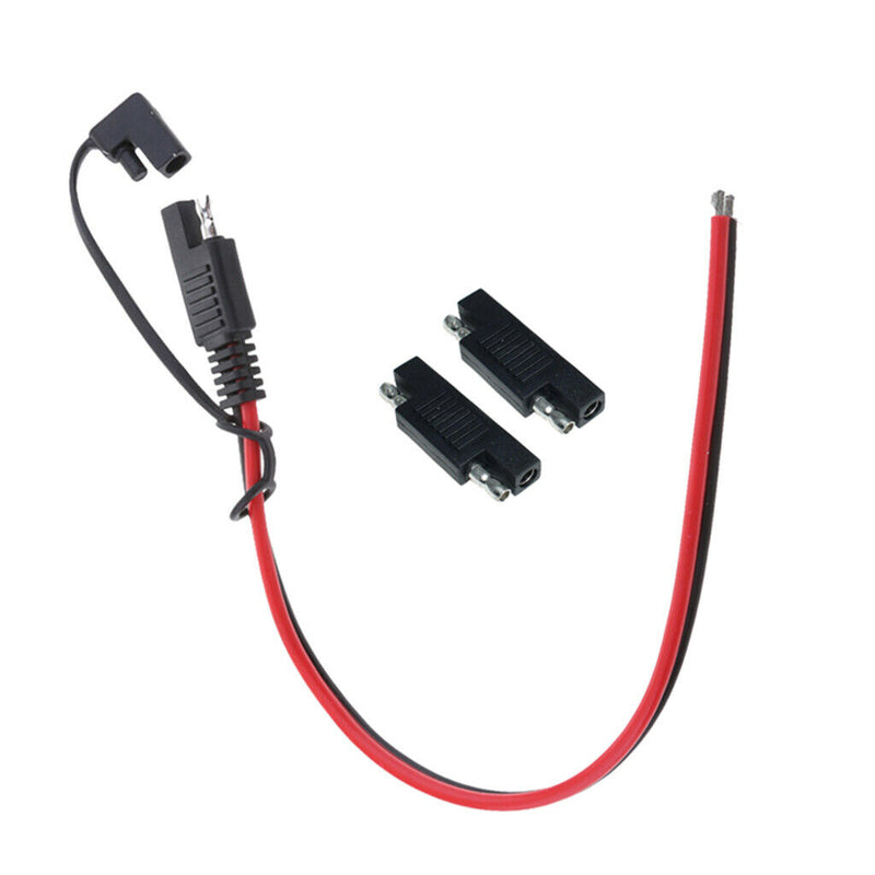 2x Solar SAE Polarity Reverse Adapter Quick Disconnect With