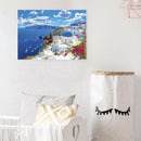 5D DIY Full Drill Diamond Painting Seaside Castle Cross Stitch Embroidery