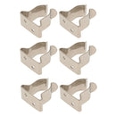 6x 304 Stainless Steel Marine Boat Hook Holder