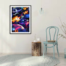 5D DIY Full Drill Diamond Painting Universe Cross Stitch Embroidery (458)