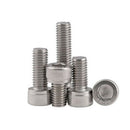 10Pcs M8*10~18mm Allen Bolts Socket Cap Screws Hex Head Kit - A2 304 Stainless