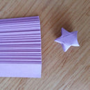 80pcs Funny Origami Lucky Star Paper Strips Folding Paper Ribbons Colors GiME