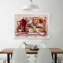Kitchen Full Drill Diamond Painting Embroidery DIY Cross Stitch Decor Gift
