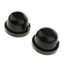 2pcs HID LED Headlight Headlamp Dust Covers Light Caps Protector 75mm
