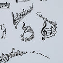 Musical Not Stencil for Celebration Wedding Cake Decor Cookies Plastic Mold Gw