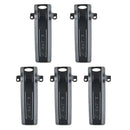 Plastic Belt Clip for Baofeng UV82 UV-82L UV-8D Radio Black (5 Packs)