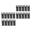 20-pack Metal Wood Oscillating Multitool Quick Release Saw Blade, 34mm