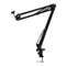Microphone Arm, Mic Arm Microphone Stand Boom Suspension Stand with Desk Adapter