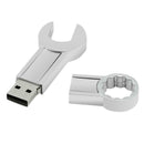 Metal USB 2.0 Flash Driver Spanner Wrench Shaped Memory Stick U Disk(32GB)