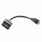 USB A 2.0 female to Micro USB B male Cable Adapter W1Y1