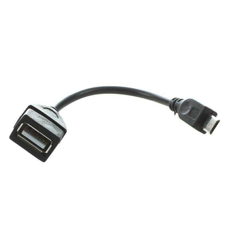 USB A 2.0 female to Micro USB B male Cable Adapter W1Y1