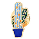6PCS/Set Enamel Brooch Pins Plant Cactus Collar Pin Badge Women Jewelry Gift M&