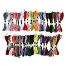 50Pcs Cotton Cross Floss Stitch Thread Embroidery Sewing Skeins Multi Colors