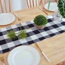 Cotton linen Buffalo Check Table Runner For Family Dinners Or Gatherings, I J8S1
