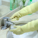 1 Pair Natural Latex Gloves Garden Rubber Wear Resistant Working Gloves