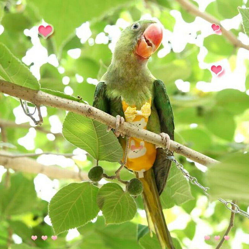 2  Pcs Parrot Birds Nappies Pocket Breathable Parrot Diaper Convenient to Wear
