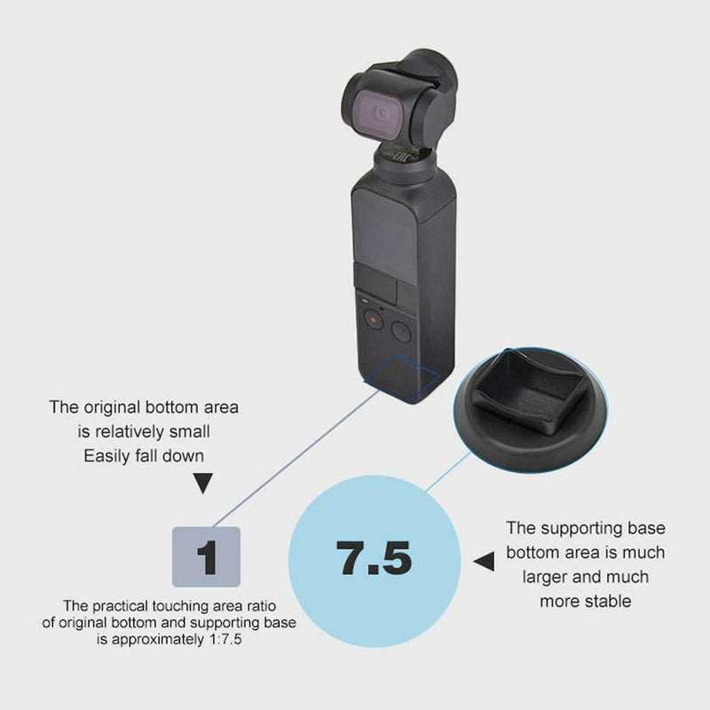 Supporting Base Desktop Stand for DJI OSO POCKET Handheld Gimbal Camera