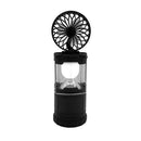 2 In 1 With Fan Outdoor Portable ABS Tent Battery Operated Led Camping Lantern
