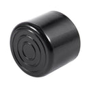 Rubber Nonslip Bottom Foot Covers Protectors 30mm Dia 20 Pcs Black