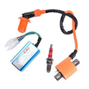 Racing Ignition Coil CDI Spark Plug 150cc 200cc 250cc Engine ATV Quad Dirt Bi!j