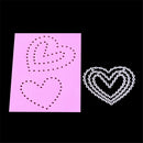 Lovely Heart Framed Metal Cutting Dies Stencil Scrapbook Paper Cards CraftJBTOCA