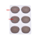 6pcs/set Drum Mute Pad Drum Damper Gel Pads Drum Muffler Mute Accessories  JR