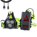 Running Light Jogging Led For Runners USB Rechargeable Night Reflective Strip