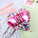 Foil Balloon Heart Shape LOVE Birthday Wedding Party Anniversary Helium De JR