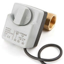 Ac220V Dn15 2 Way 3 Wires Motorized Ball Valve Electric Actuator With Manua