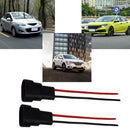 2x HB3 9006 HB4 Bulb Socket Male Adapter Connector for Headlight Fog Lamp