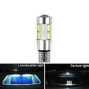 1x 501 194 6000K W5W 5630 T10 LED 10-SMD Car Canbus Wedge Error Free Light O7L4