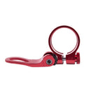 34.9mm Bicycle Seat Tube Clamp Quick Clamp Pipe Clamp red