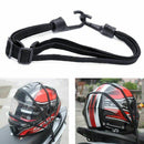Padded helmet net motorcycle helmet luggage retractable stretch rope strap, W9T3