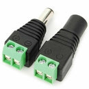 12V 10X DC Power Supply Plug Adapter Connector for 5050 3528 LED Strip Light LFT