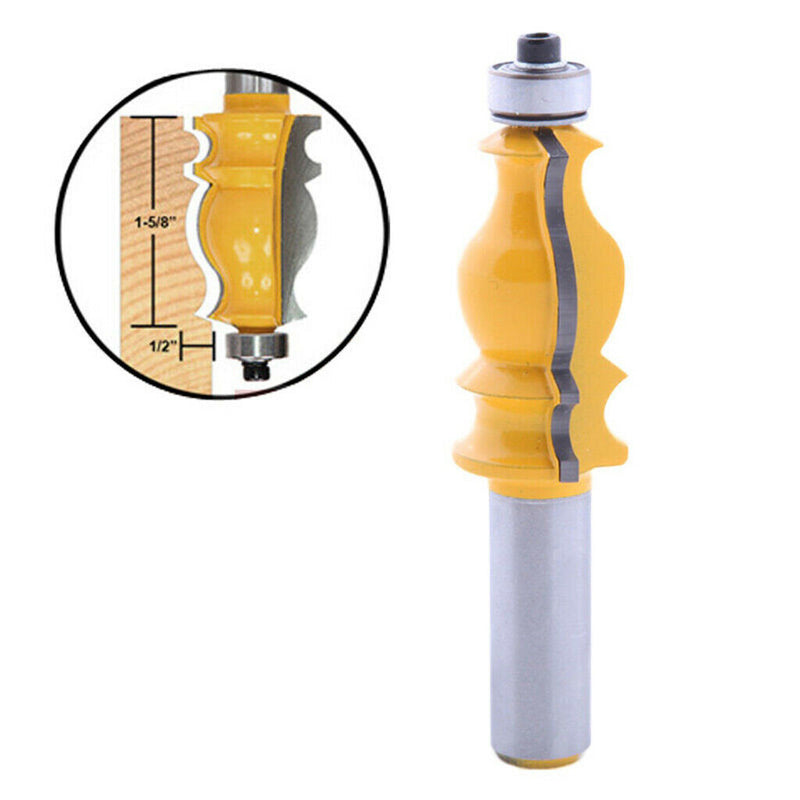 1-5/8" Router Bit 1/2''Shank Shaker Woodworking Carpenter  Cutter Tool