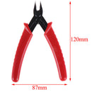 Mini 5 Inch Electrical Crimping Plier Snip Cutter Hand Tool Wire Cutting Nipp FT