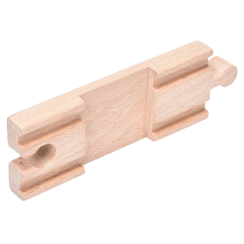 1 Pcs Wooden Cross Bifurcated Track Railway Toys Compatible All Major Brand SP